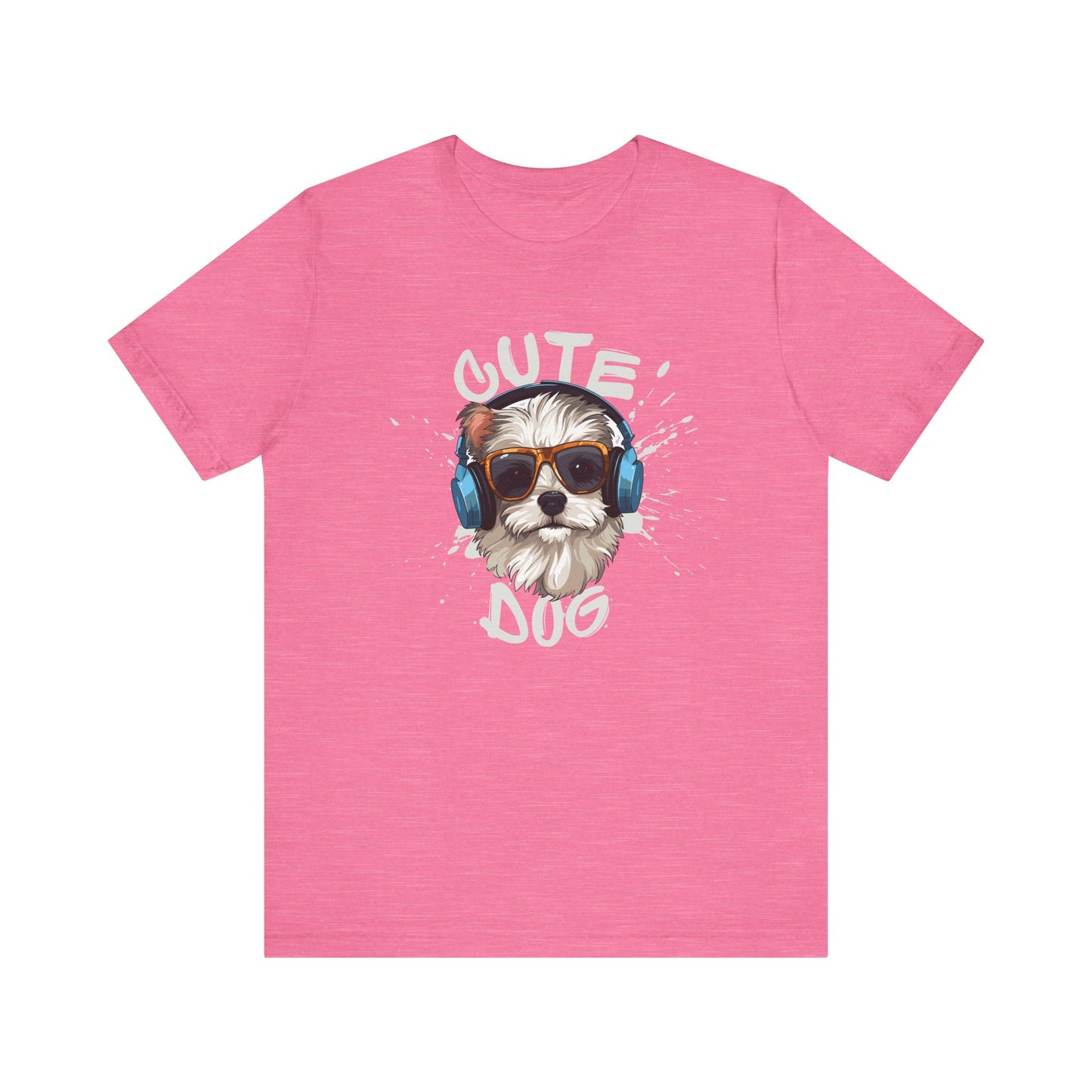 Cute Dog Graphic Unisex T-Shirt – Perfect for Pet Lovers