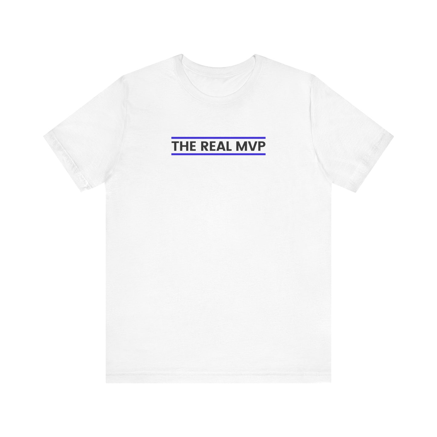 Unisex Jersey Tee - 'The Real MVP' Essential T-Shirt for Sports Lovers