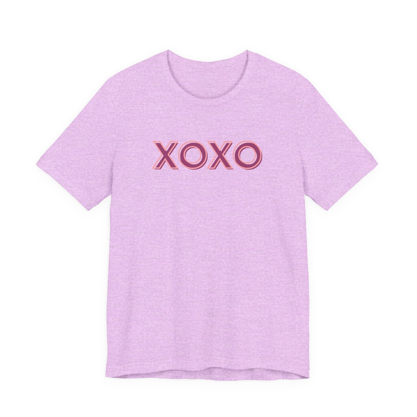 XOXO Unisex Jersey Tee - Perfect for Valentine's Day & Everyday Love