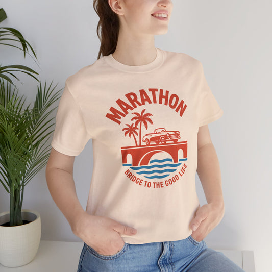 FLORIDA KEYS COLLECTION Marathon Beach Vibes Tee | Unisex Jersey Tee, Summer Fashion