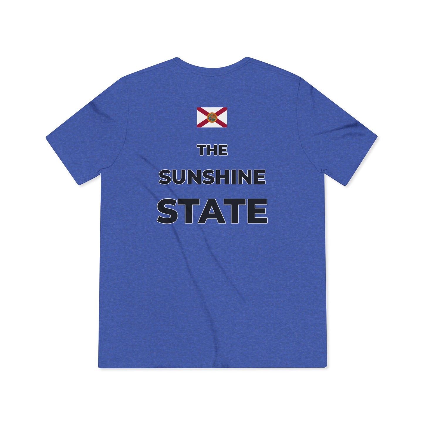 Florida Sunshine State Unisex Triblend Tee - Casual Summer Style