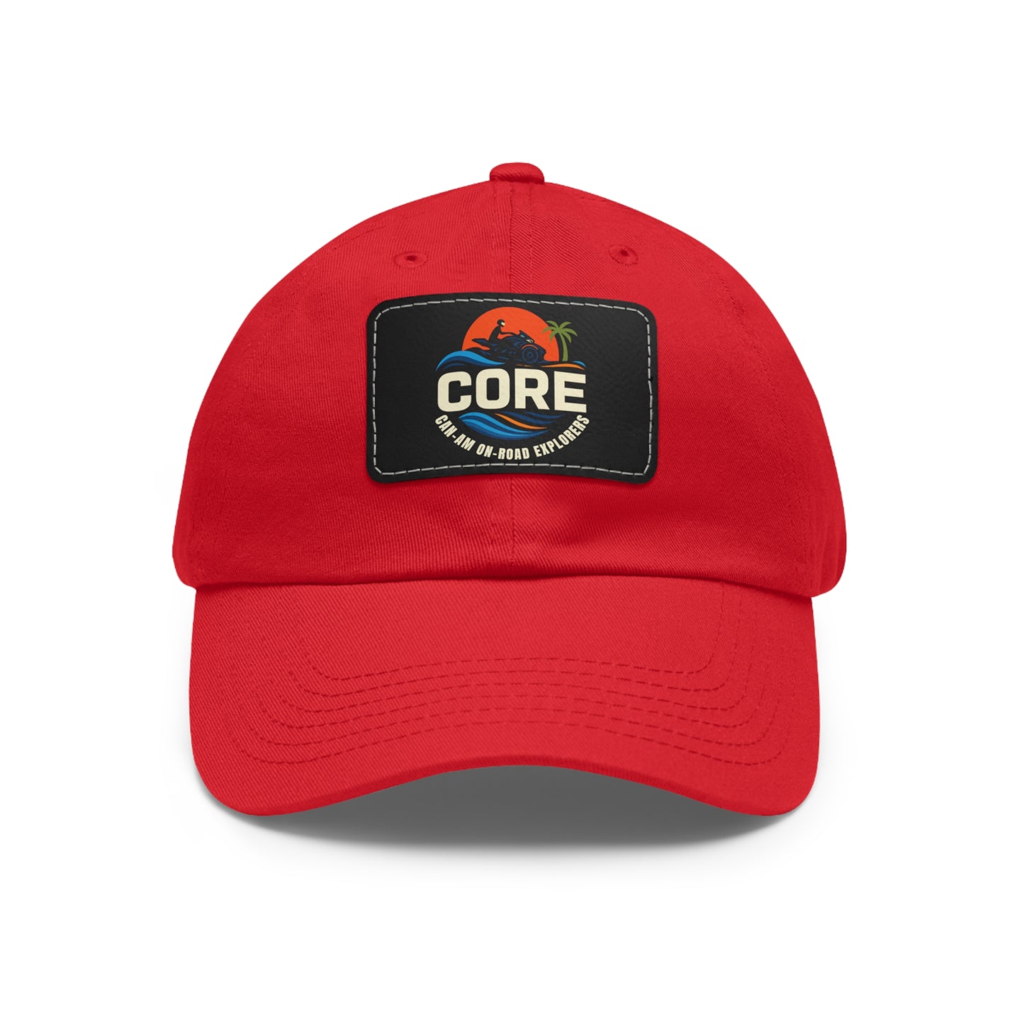 Core with Leather Patch, Casual Cap