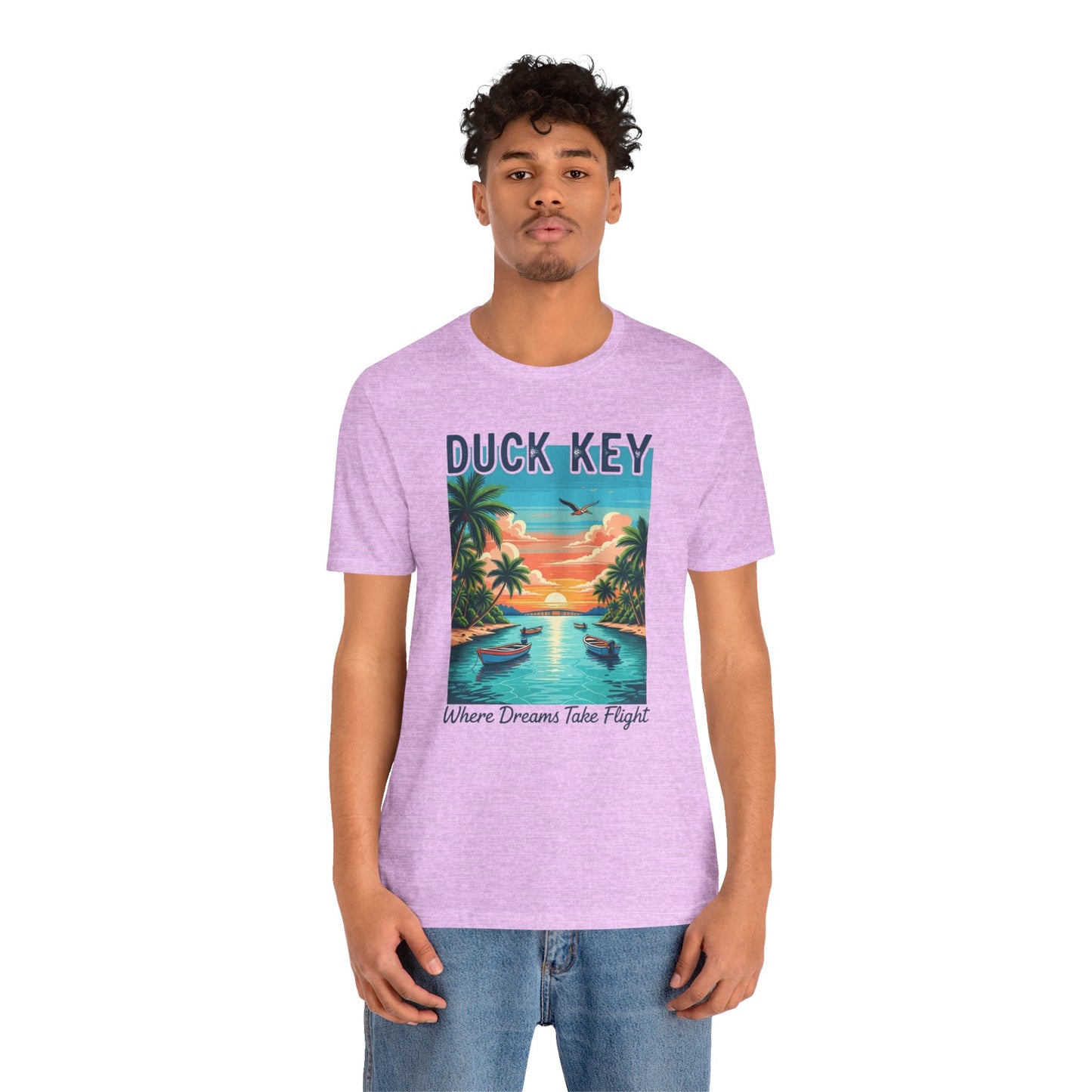 FLORIDA KEYS COLLECTION Duck Key Dreamscape Unisex Tee - Beach Vibes Shirt, Vacation T-Shirt