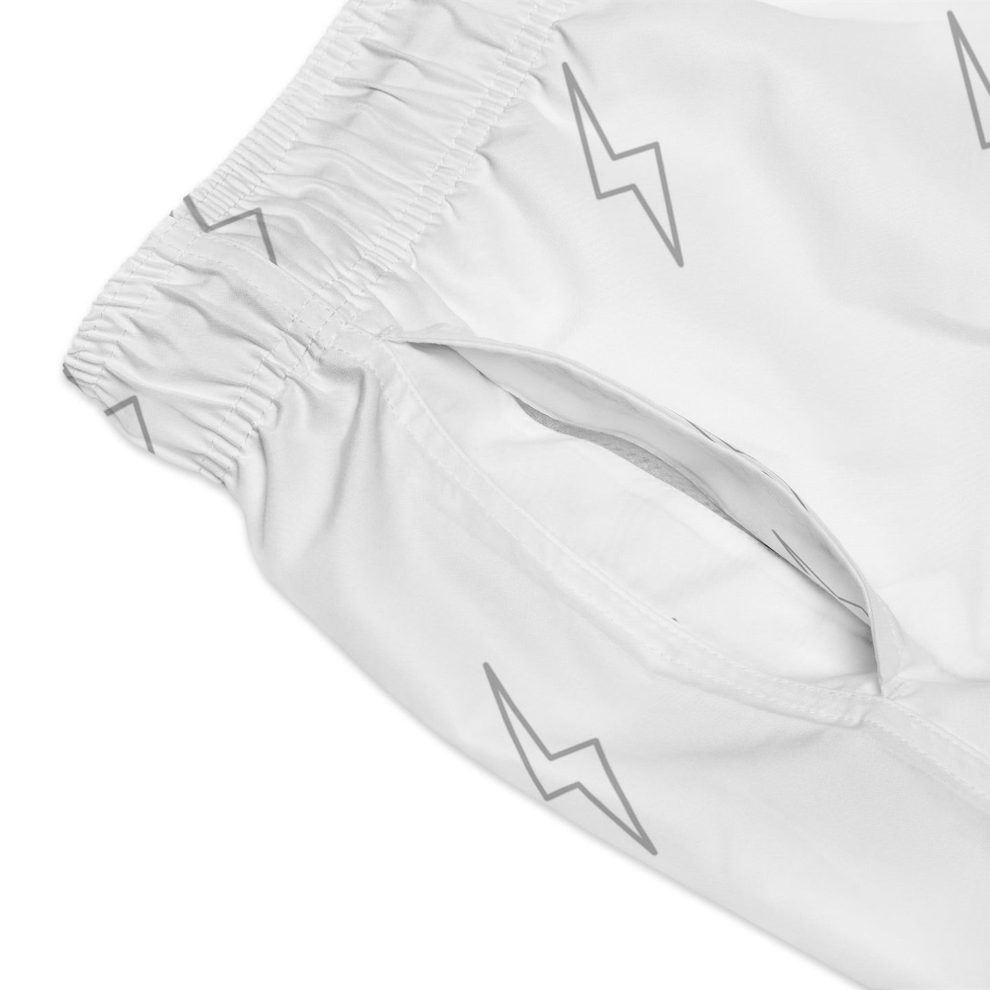 AMPED ELECTRICAL Lightning Swim Trunks, Beachwear, Summer Pool Party, Men's Swim Shorts