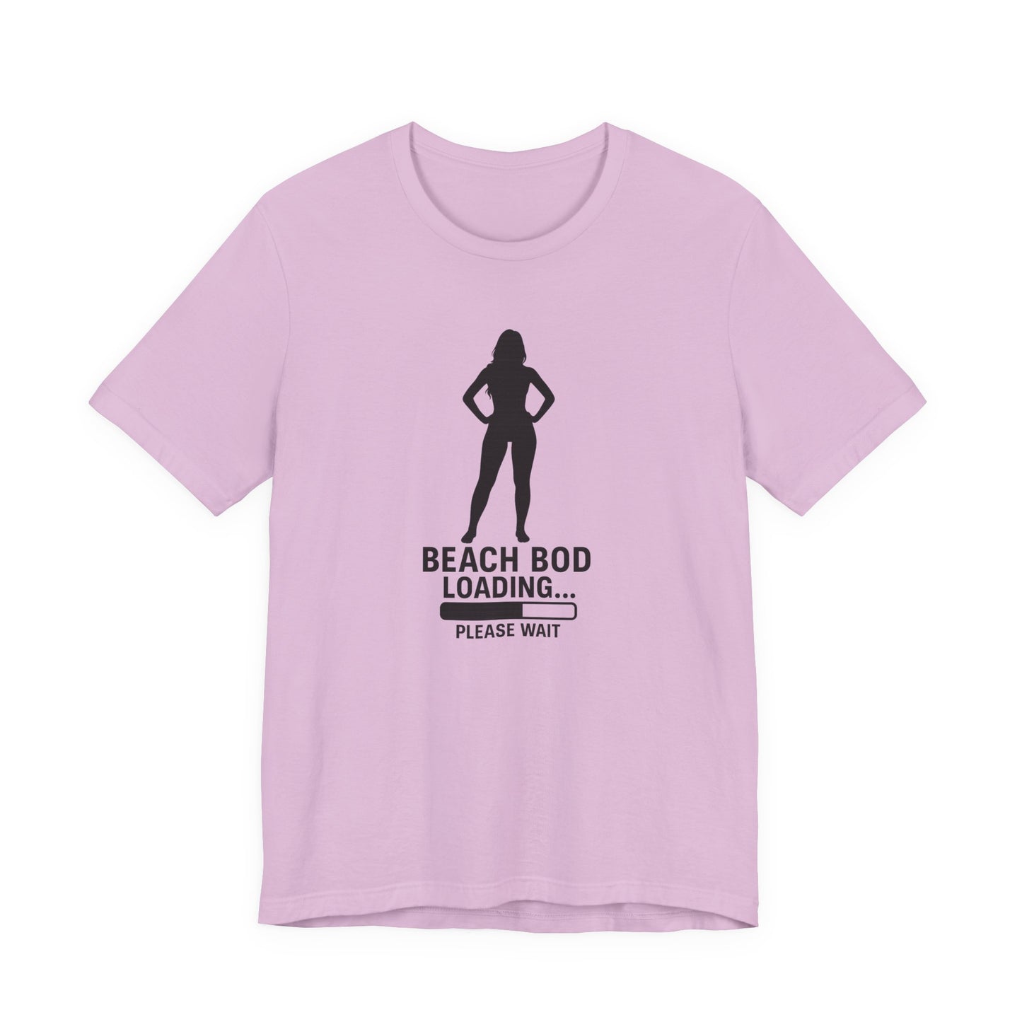 Beach Bod Loading Unisex Tee, Funny T-Shirt for Summer, Workout Motivation Shirt