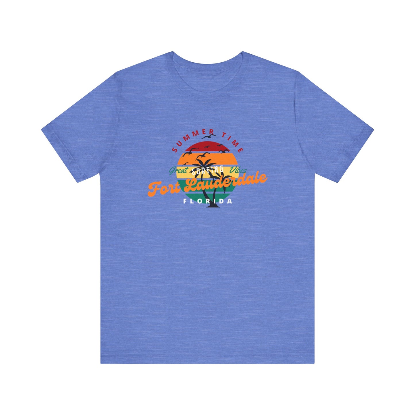 Fort Lauderdale Summer Vibes Tee - Unisex Jersey Short Sleeve Shirt