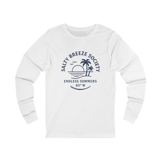 Salty Breeze Society Long Sleeve Women's Tee - Endless Summers Vibe
