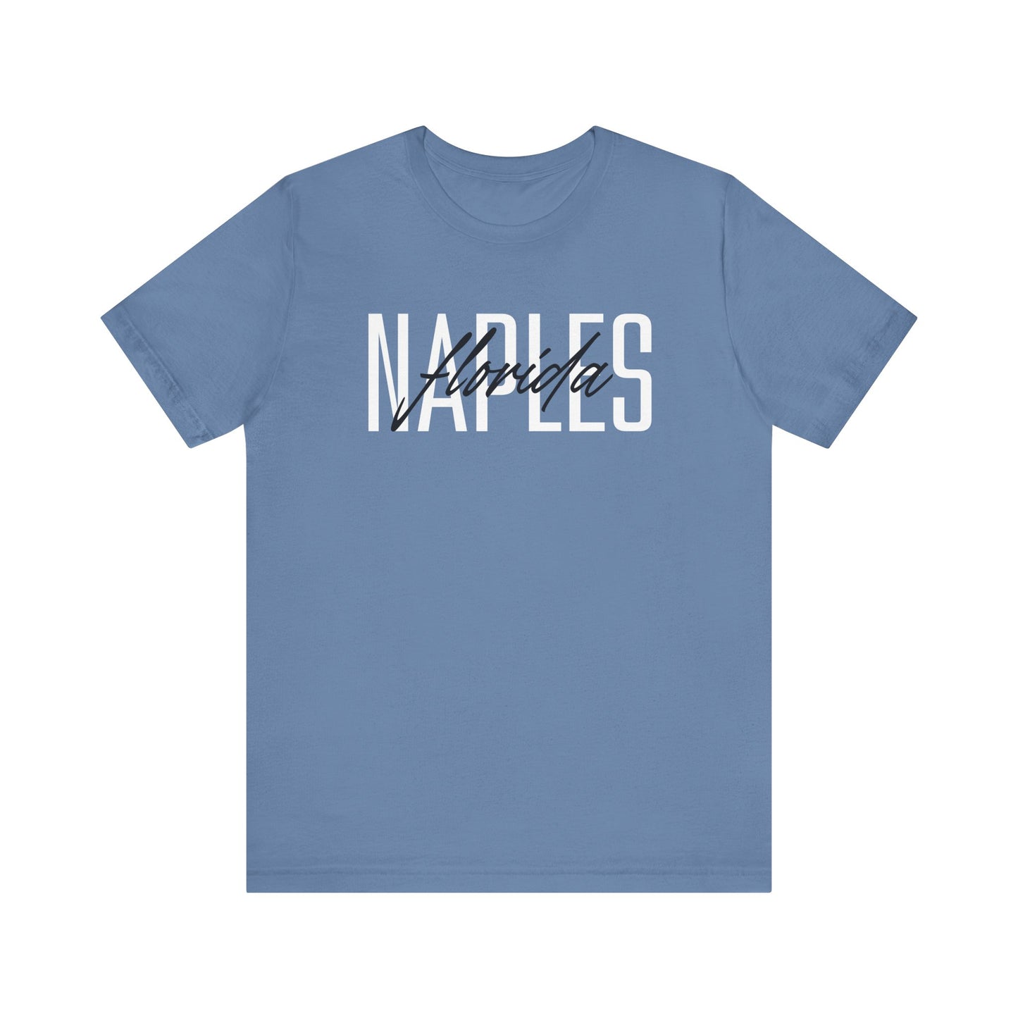 Naples Florida Unisex Tee, Casual Summer Shirt, Vacation Apparel