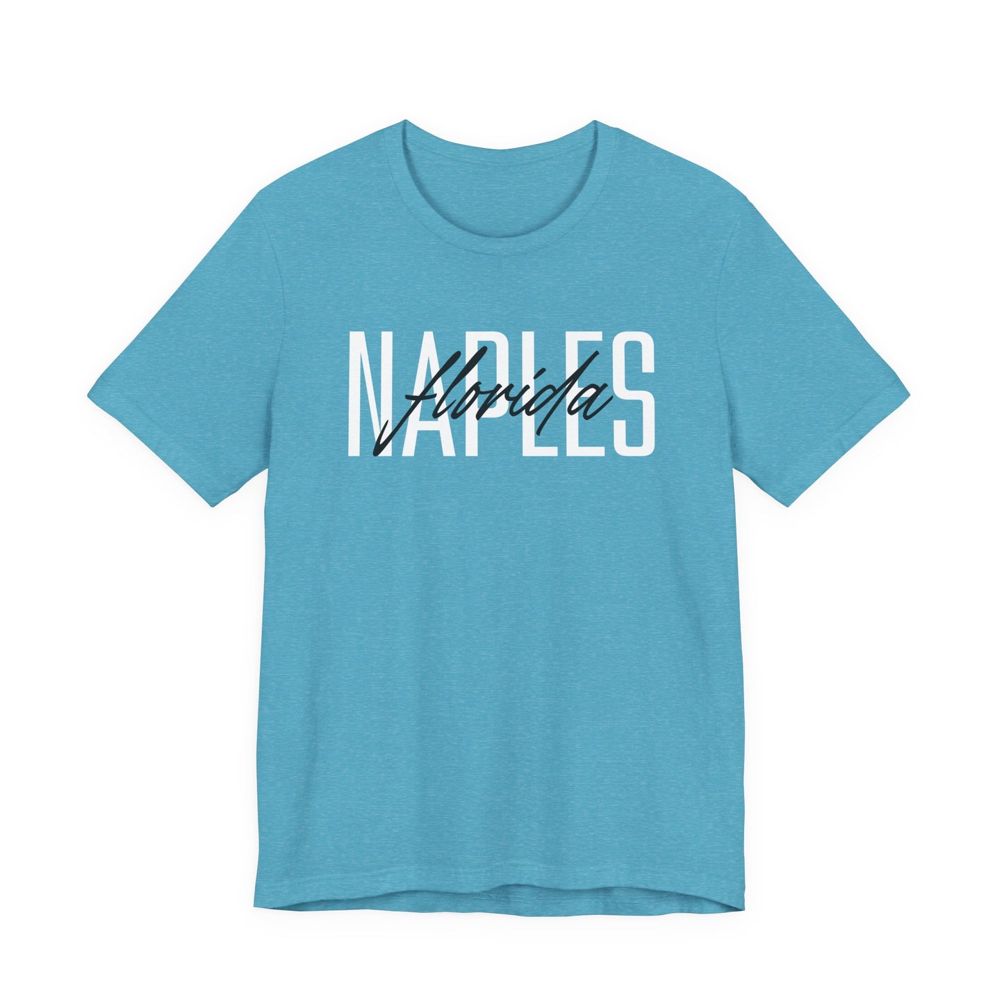 Naples Florida Unisex Tee, Casual Summer Shirt, Vacation Apparel