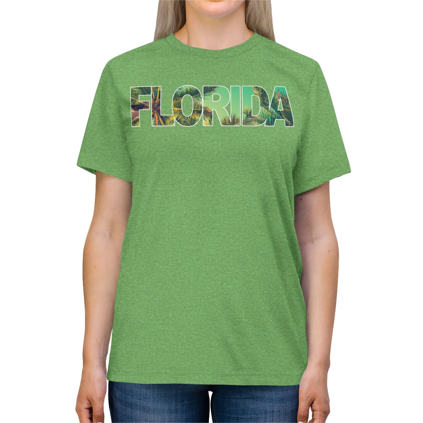 Florida Sunshine State Unisex Triblend Tee - Casual Summer Style