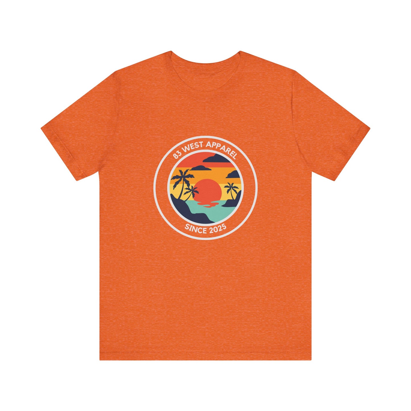 Tropical Sunset T-Shirt - 83 West Apparel - Casual Summer Vibe