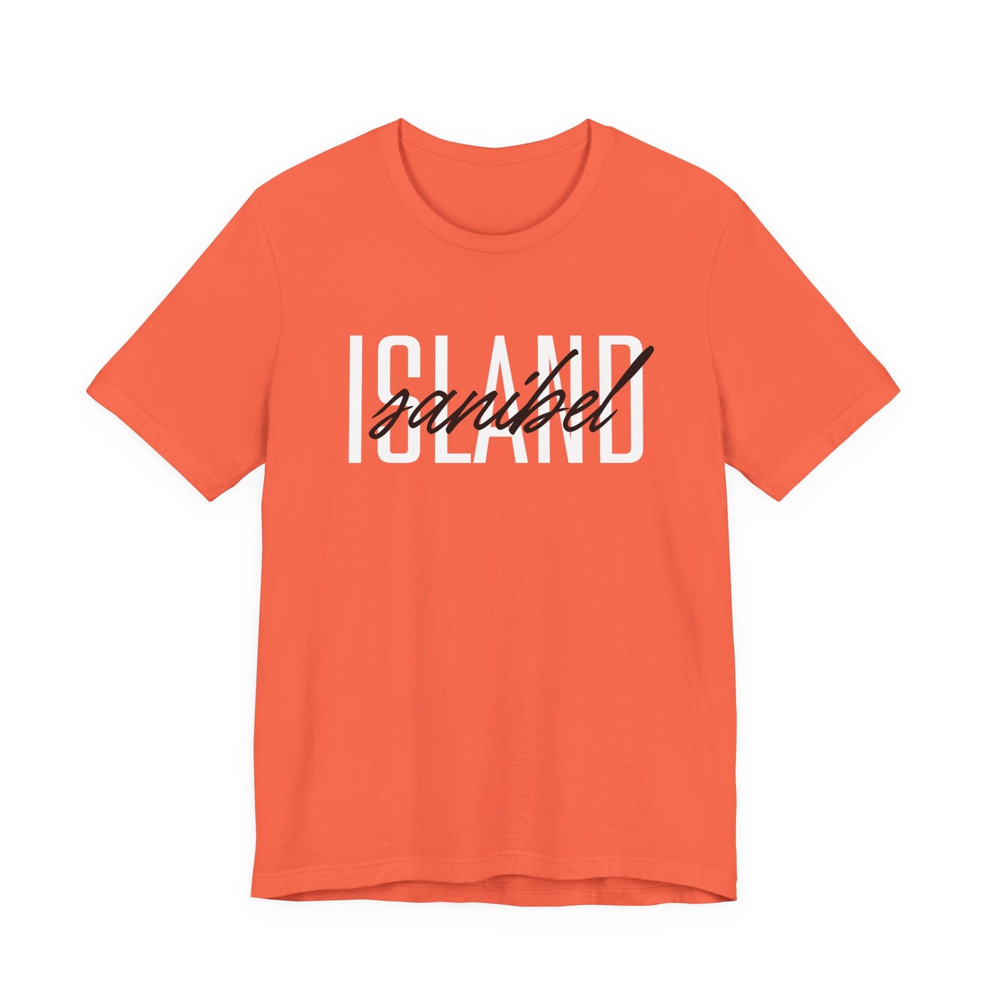 Sanibel Island Vibes Unisex Jersey Short Sleeve Tee, Summer T-Shirt, Beachwear