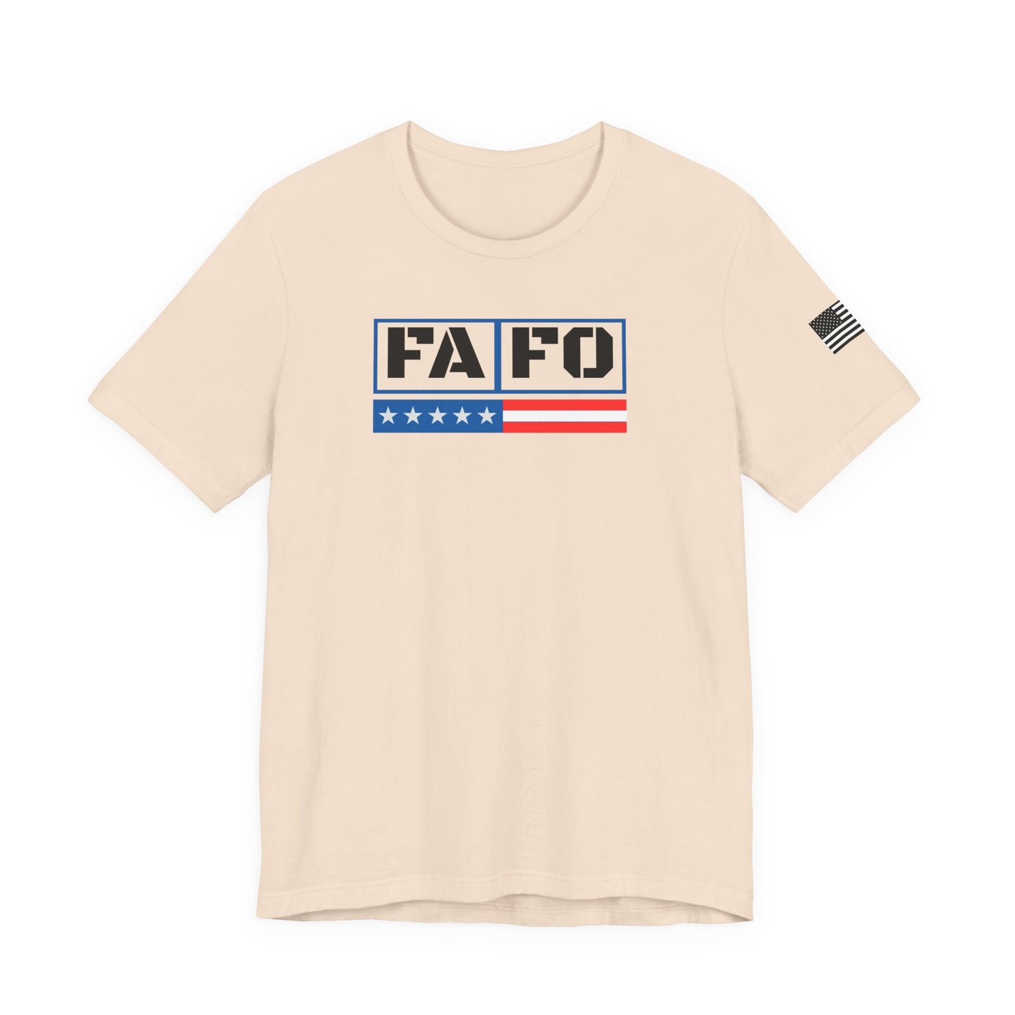FAFO Patriotic Statement Tee - Unisex Jersey Short Sleeve Shirt