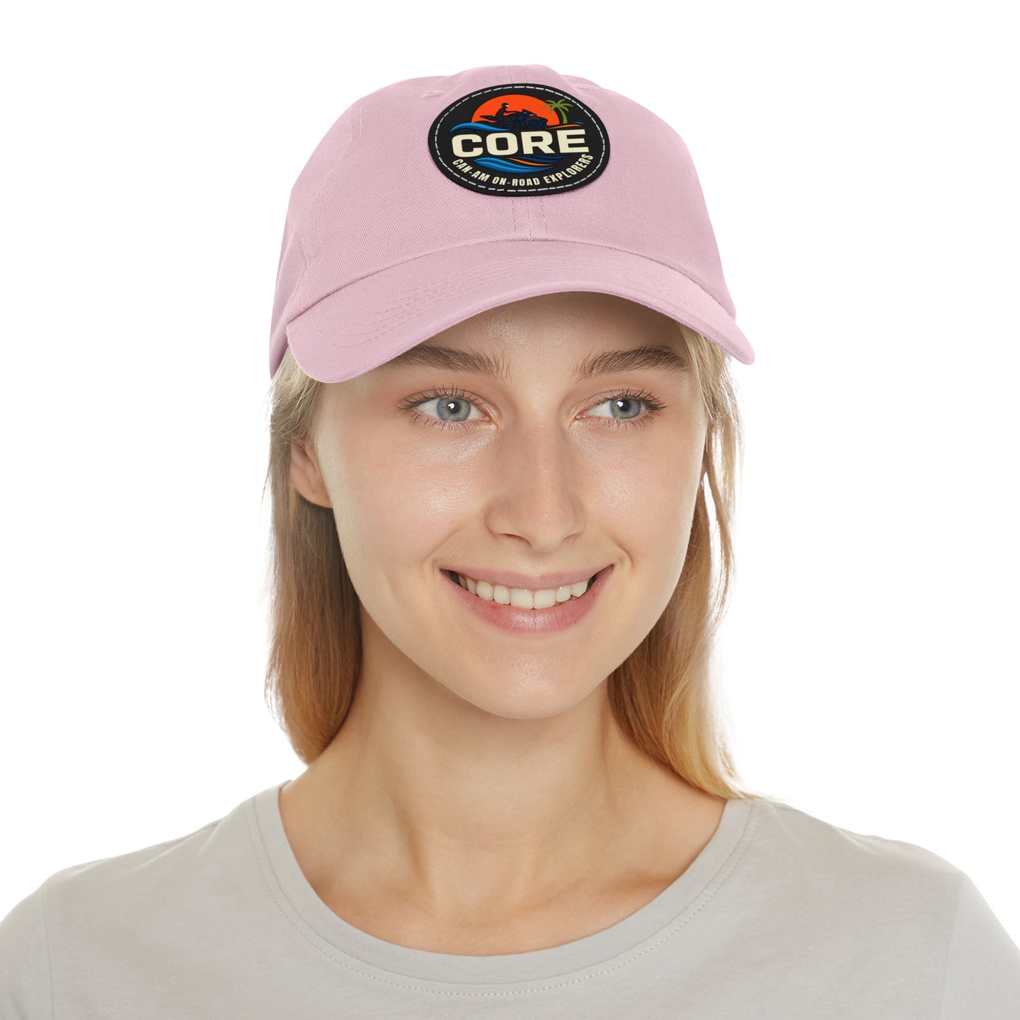 CORE Hat with Round Leather Patch | Outdoor Explorer Cap