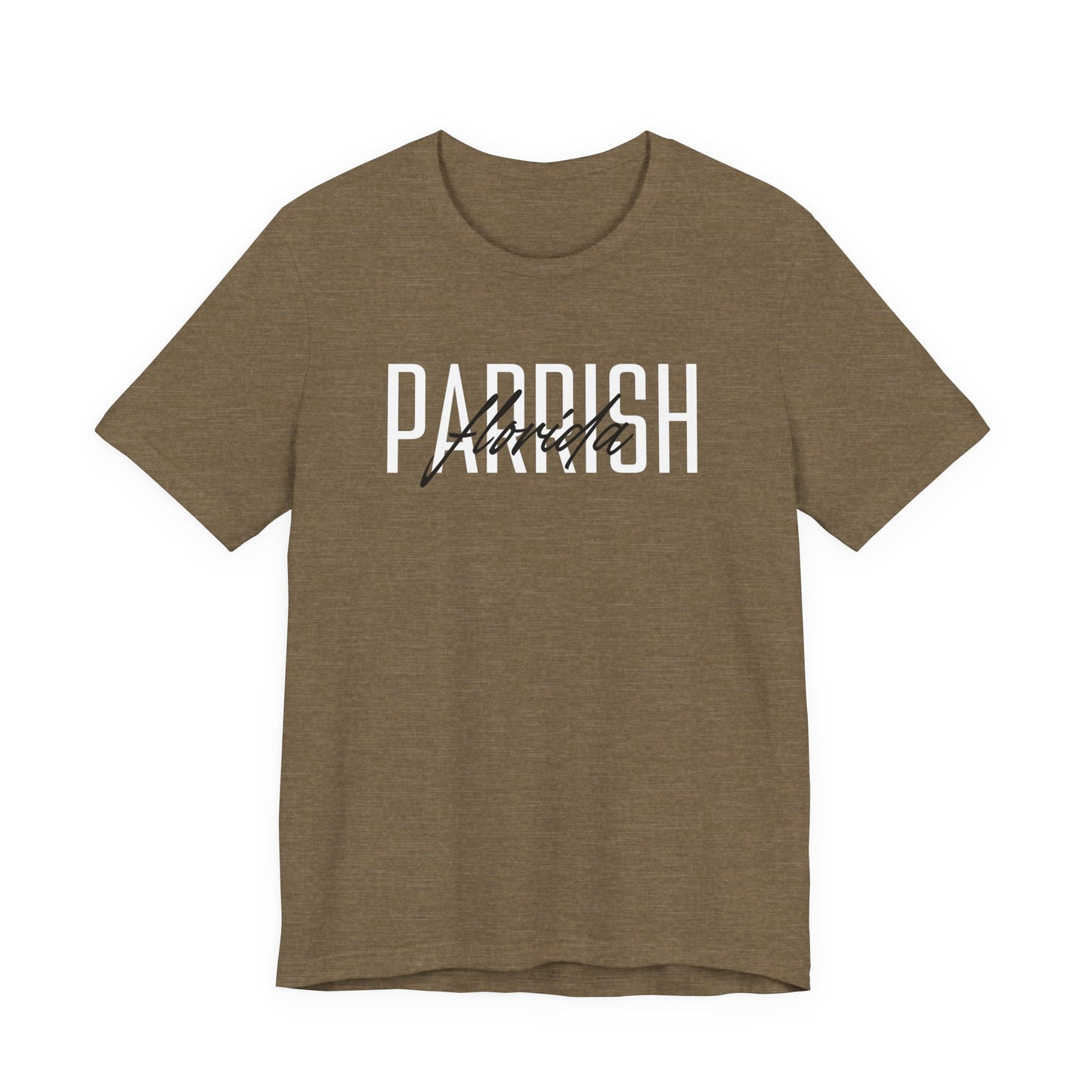 Parrish Florida Chic Unisex Jersey Tee, Casual Style, Fashion Statement Shirt