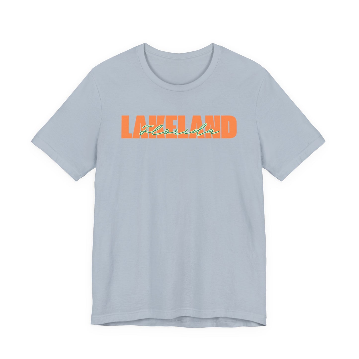 Lakeland Retro Unisex Short Sleeve Tee - Casual Summer Style