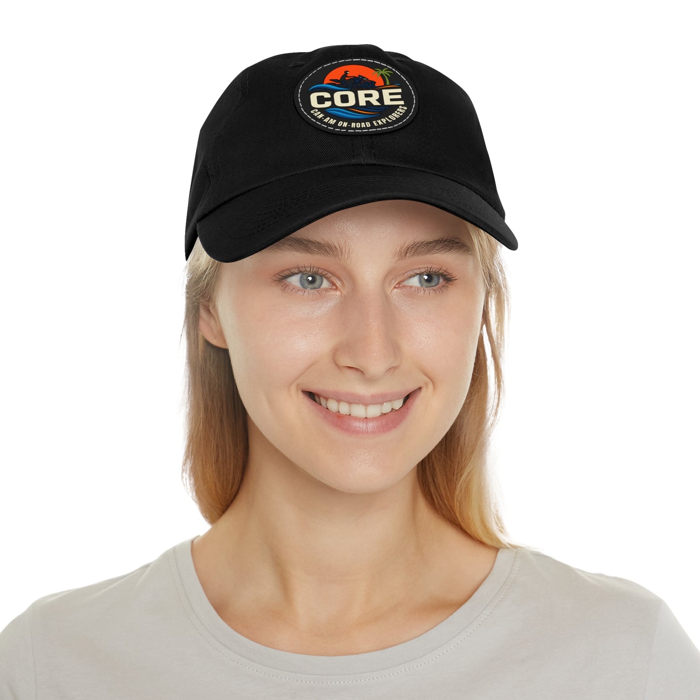 CORE Hat with Round Leather Patch | Outdoor Explorer Cap