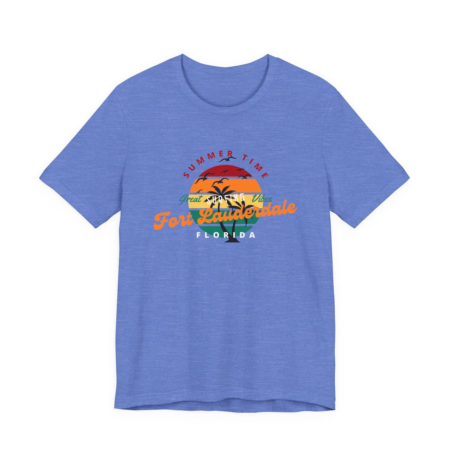 Fort Lauderdale Summer Vibes Tee - Unisex Jersey Short Sleeve Shirt