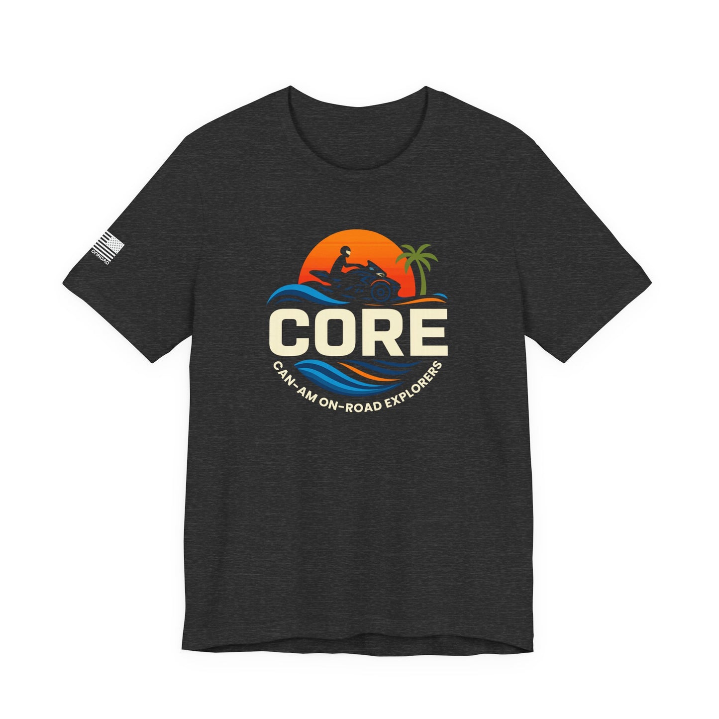 CORE New Logo Unisex Jersey Tee | Adventure Lovers Shirt, Casual Apparel