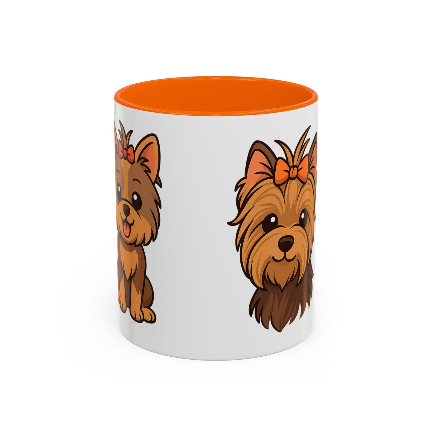 Cute Yorkshire Terrier Accent Coffee Mug - Pet Lover Gift