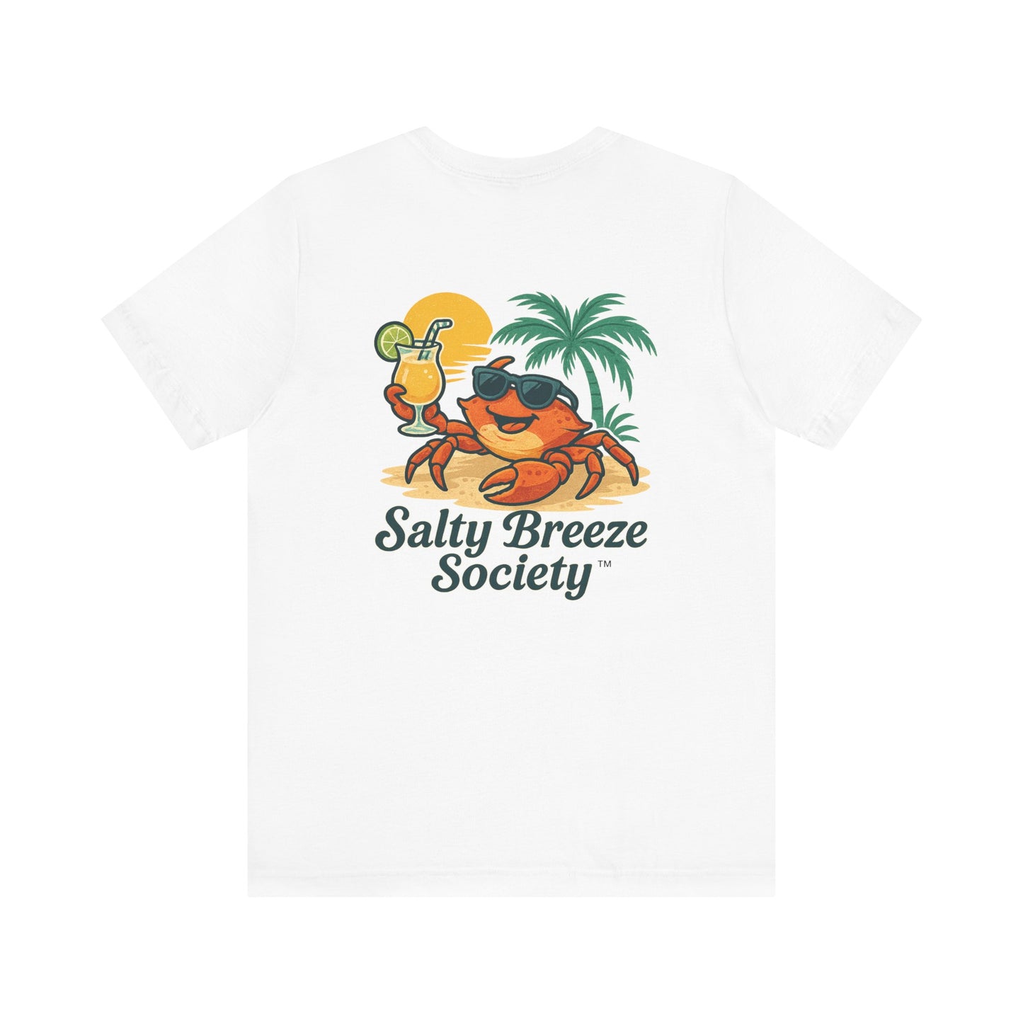 Salty Breeze Society Tee, Beach T-Shirt, Summer Vibes Shirt