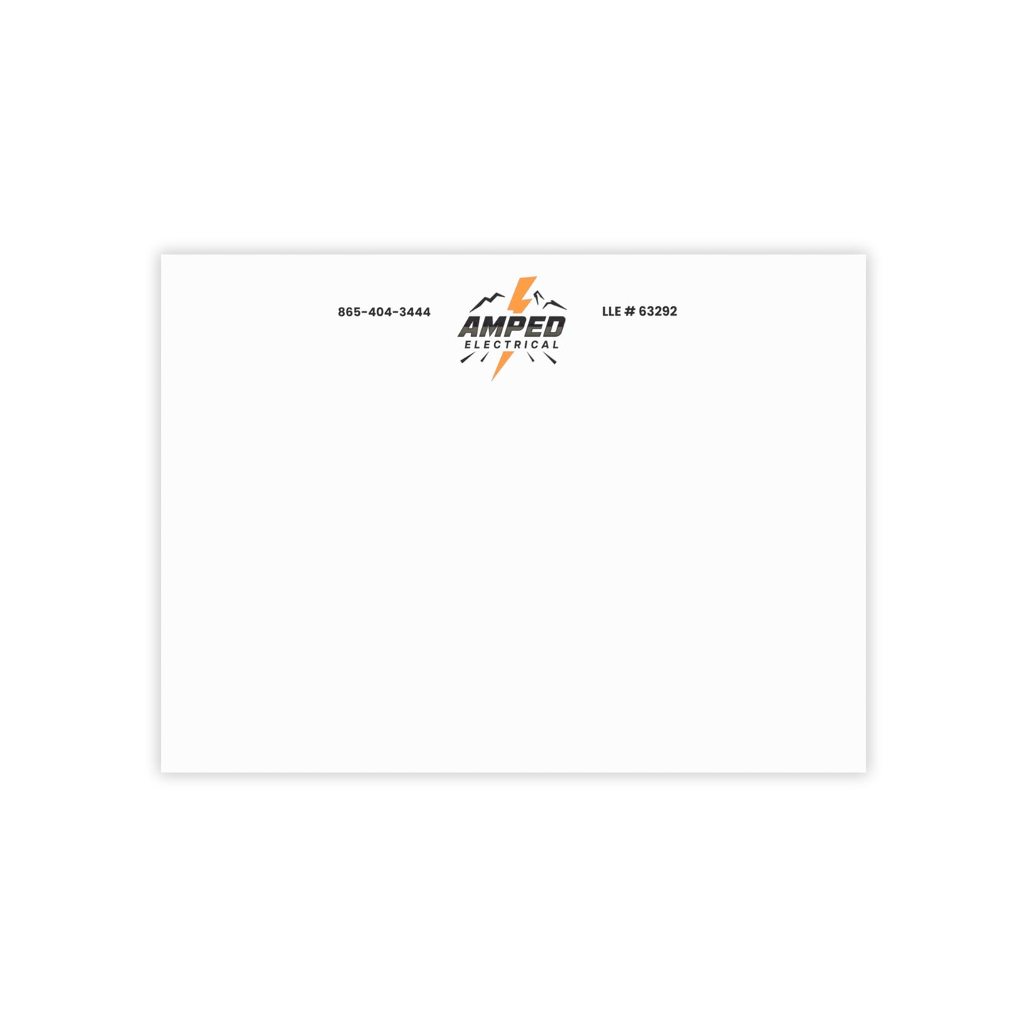 AMPED ELECTRICAL Post-it® Note Pads | Personalized Stationery, Office Supplies