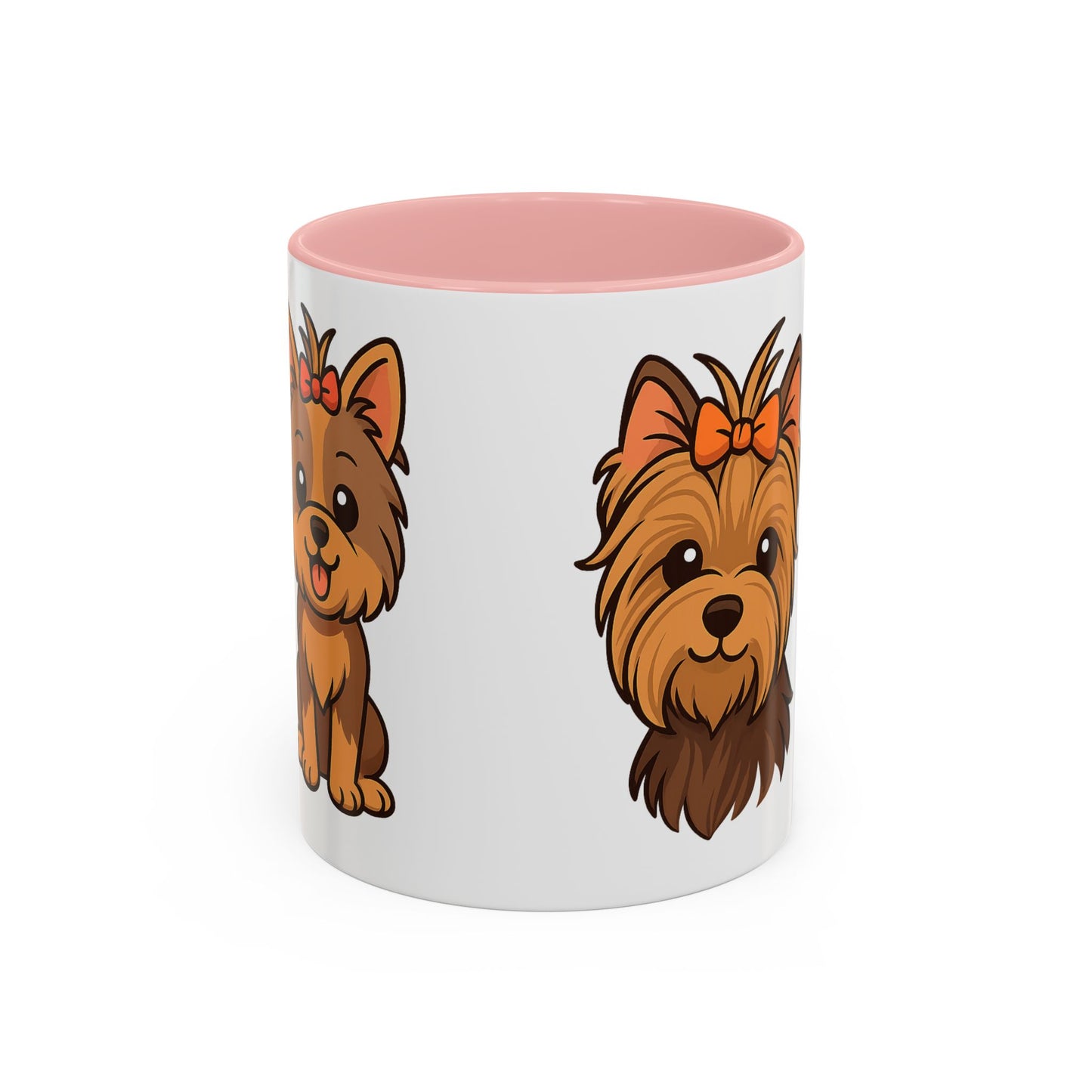 Cute Yorkshire Terrier Accent Coffee Mug - Pet Lover Gift