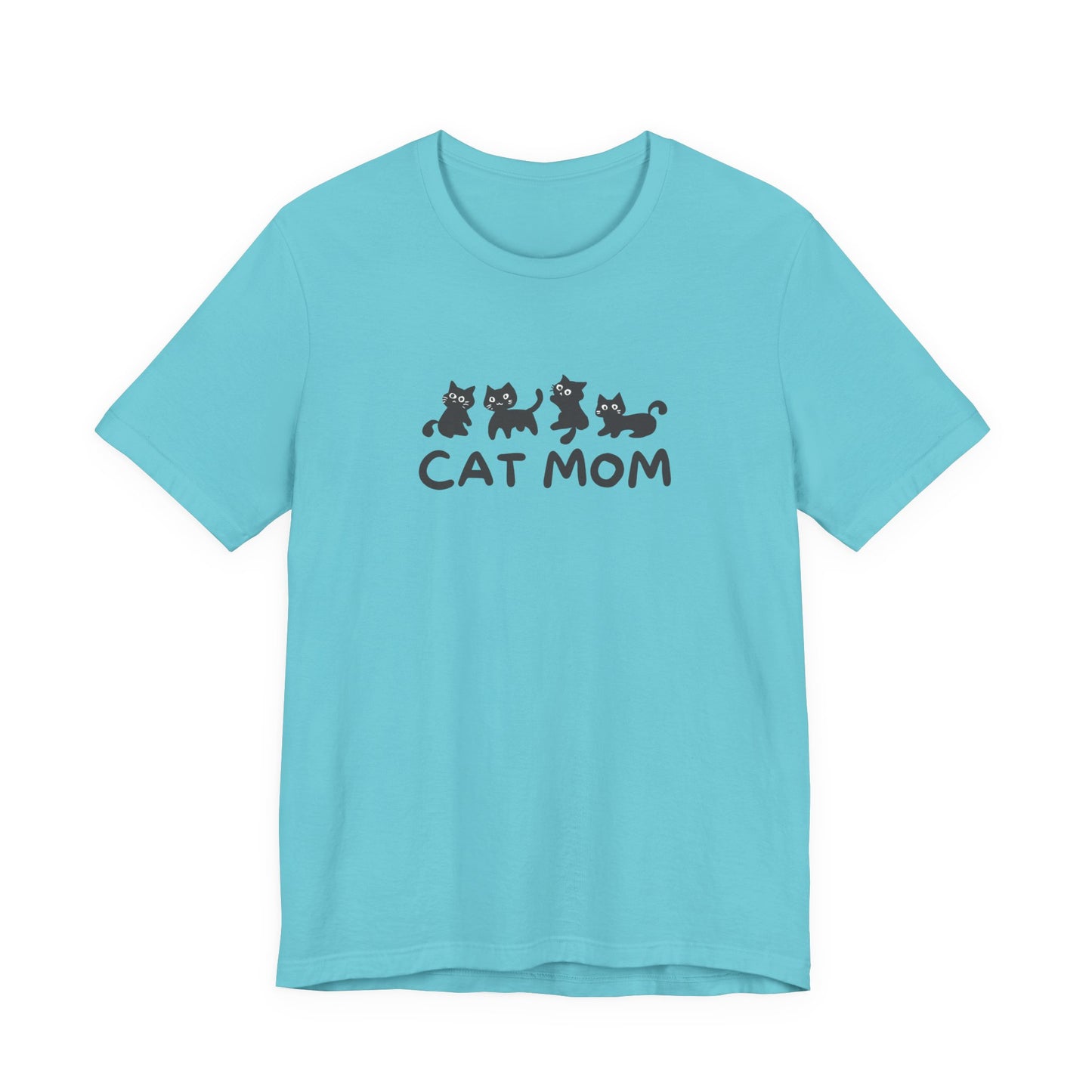 Cat Mom Unisex Jersey Tee - Perfect Gift for Cat Lovers