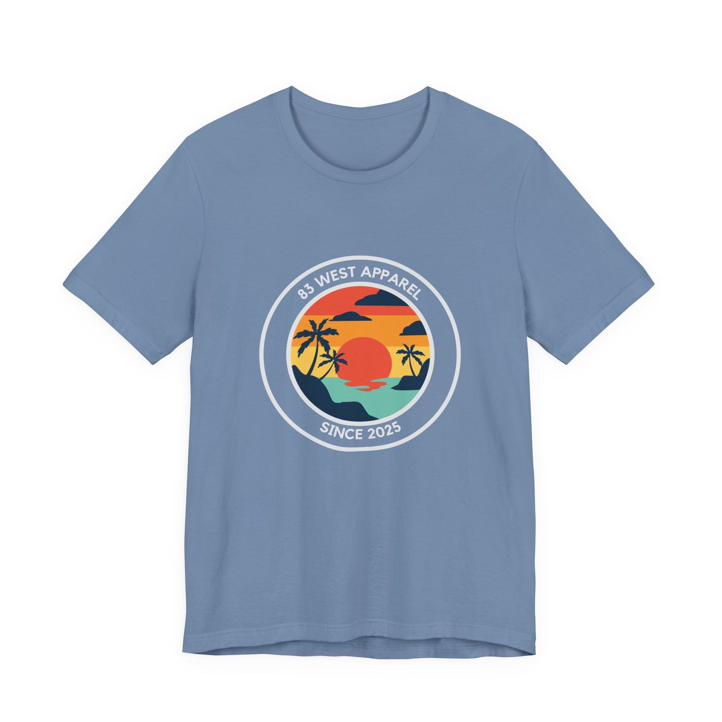 Tropical Sunset T-Shirt - 83 West Apparel - Casual Summer Vibe