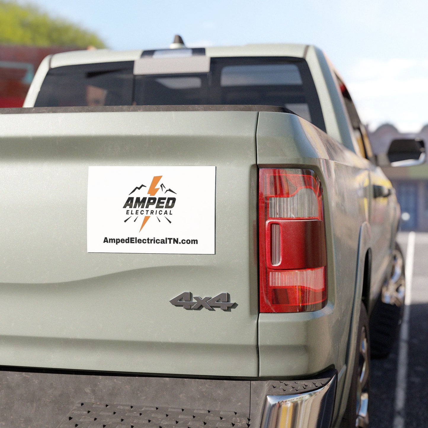AMPED ELECTRIC COLLECTION | Car Magnet - 7.5" X 4.5"