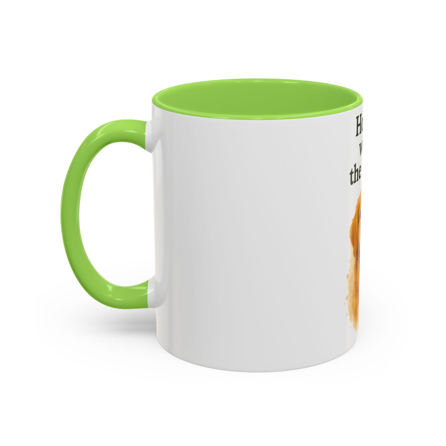 Home Is Where The Dog Is Mug – Colorful Pet Lover’s Coffee Cup (11oz, 15oz)