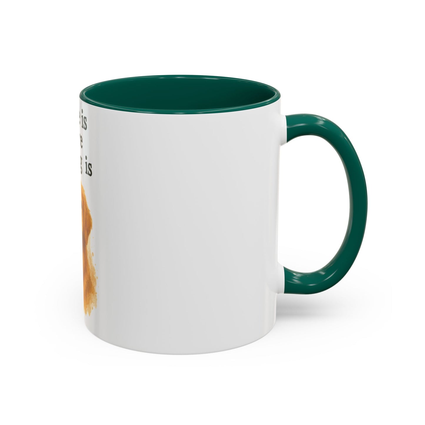 Home Is Where The Dog Is Mug – Colorful Pet Lover’s Coffee Cup (11oz, 15oz)