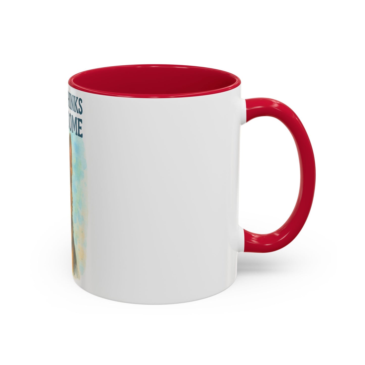 Funny Dog Lover Mug - 'My Dog Thinks I'm Pawsome' - 11oz