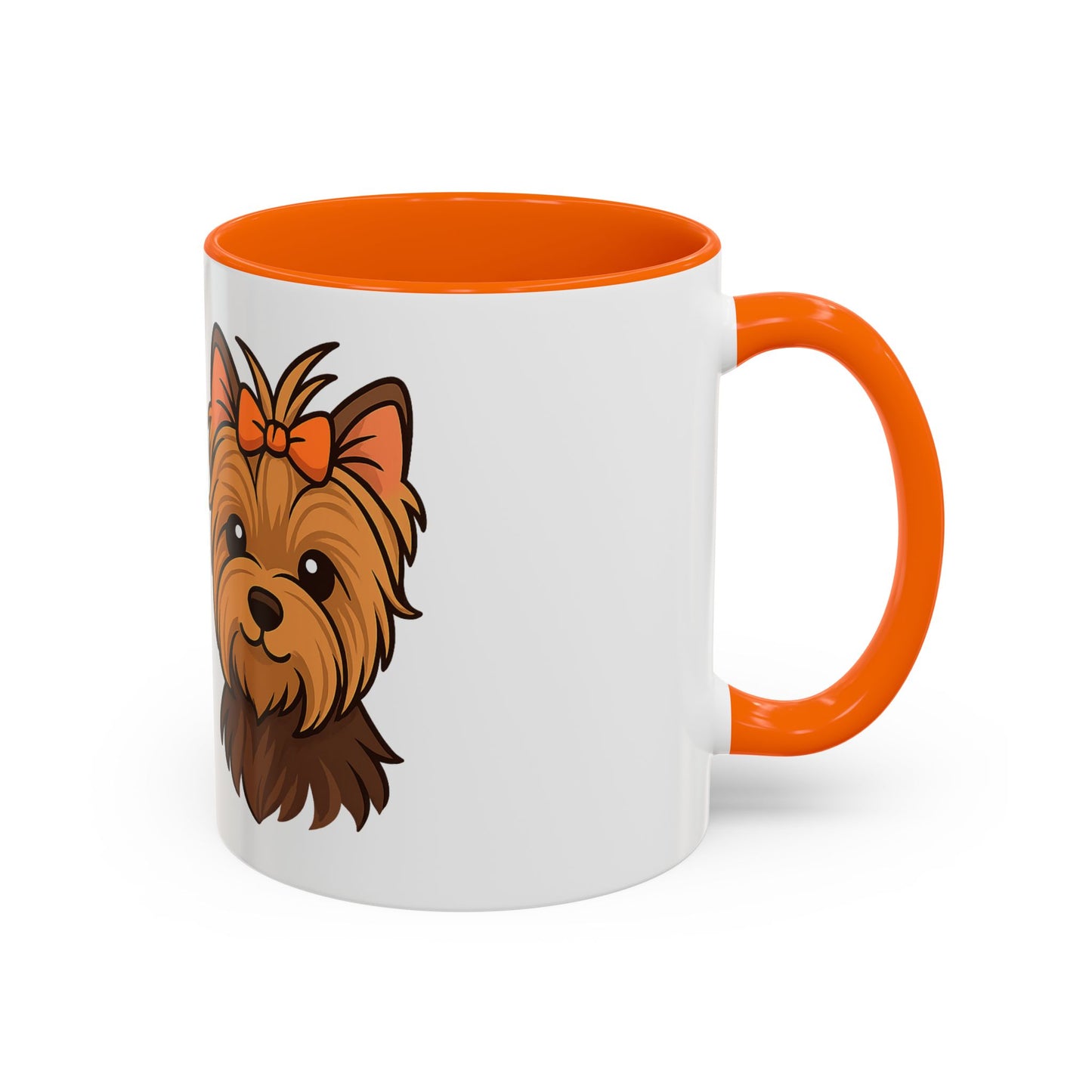 Cute Yorkshire Terrier Accent Coffee Mug - Pet Lover Gift