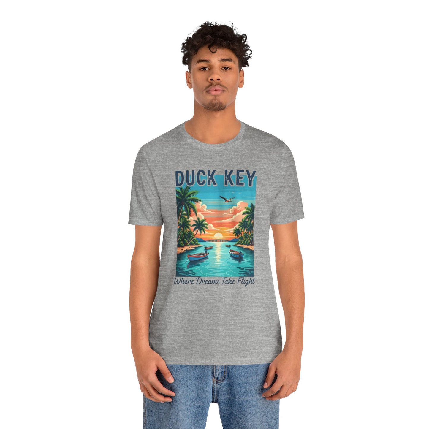 FLORIDA KEYS COLLECTION Duck Key Dreamscape Unisex Tee - Beach Vibes Shirt, Vacation T-Shirt
