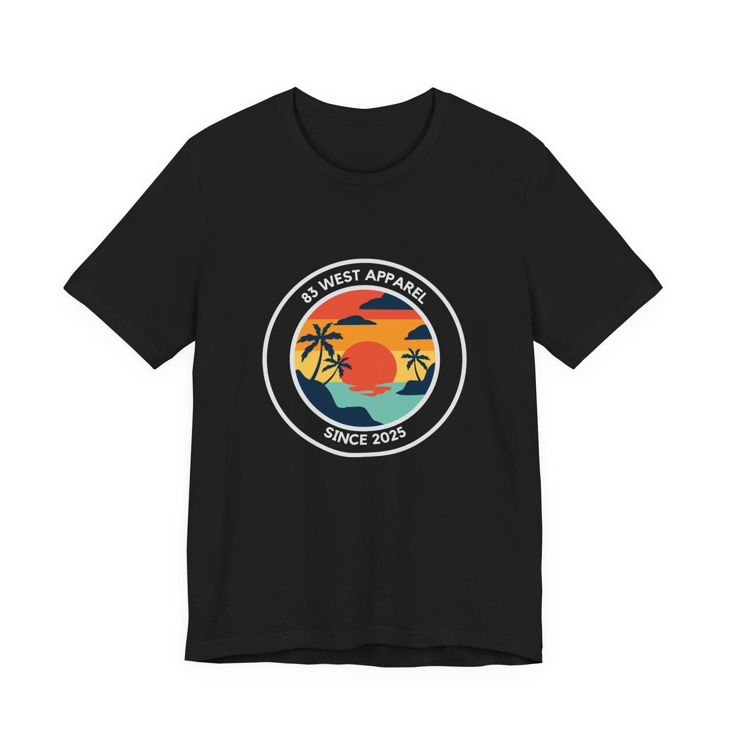 Tropical Sunset T-Shirt - 83 West Apparel - Casual Summer Vibe