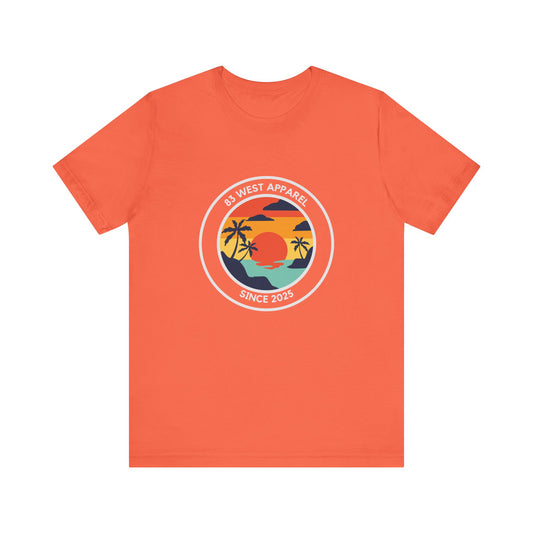 Tropical Sunset T-Shirt - 83 West Apparel - Casual Summer Vibe