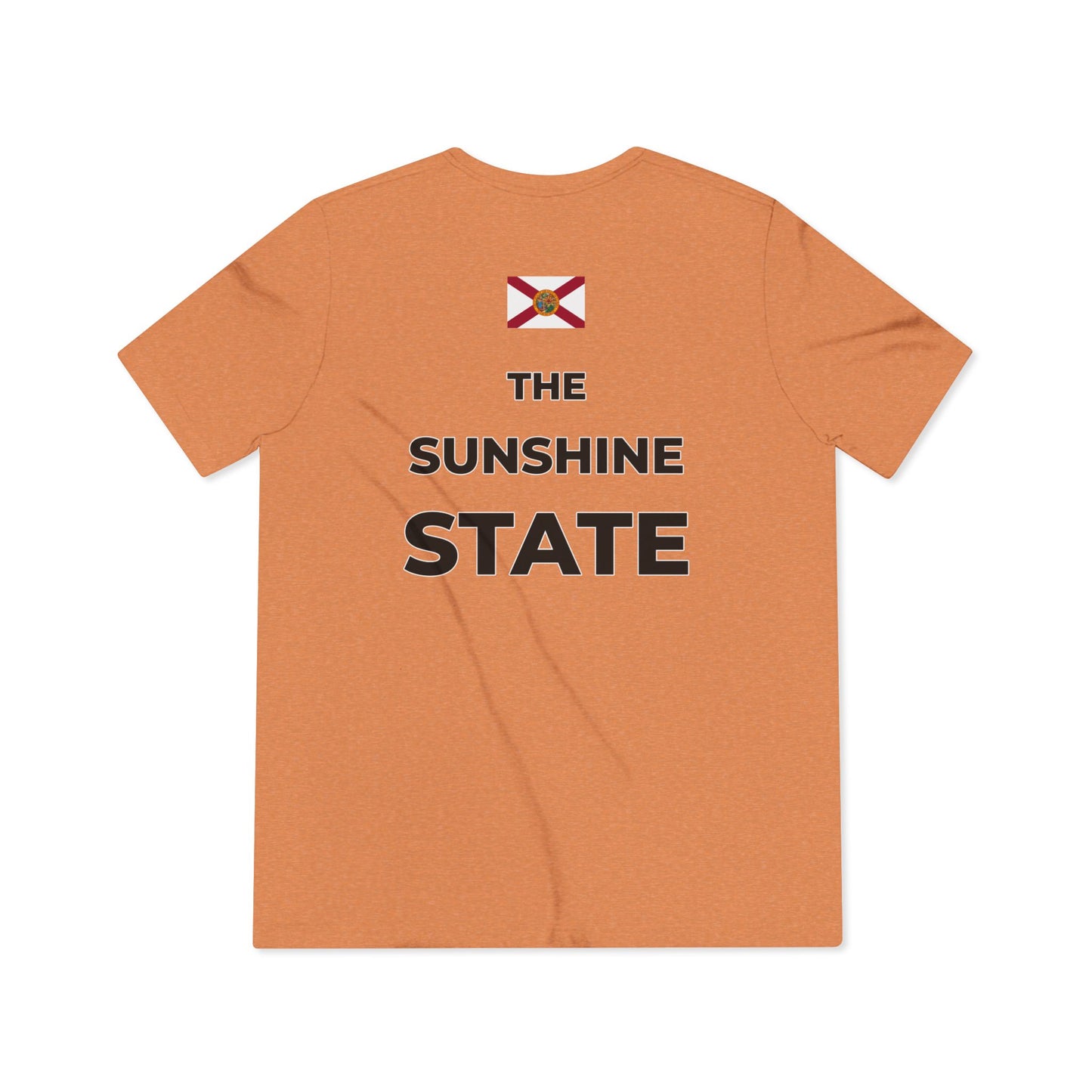 Florida Sunshine State Unisex Triblend Tee - Casual Summer Style