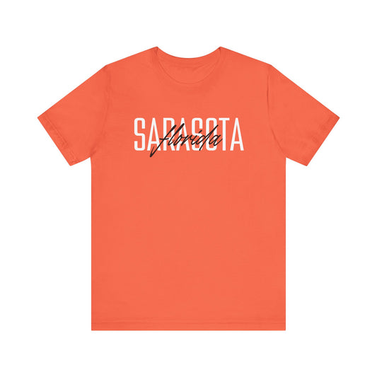 Sarasota Florida Unisex Tee - Vibrant Coastal Style for Beach Lovers