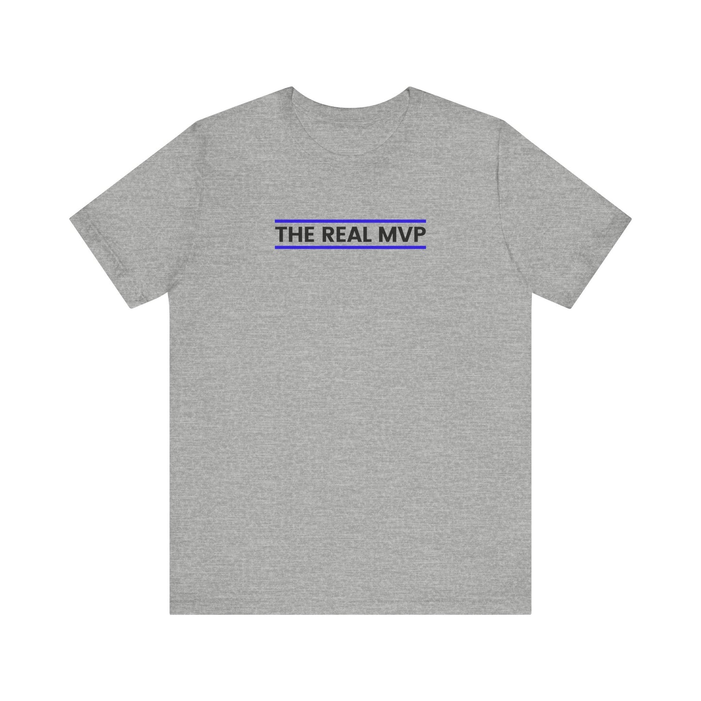 Unisex Jersey Tee - 'The Real MVP' Essential T-Shirt for Sports Lovers