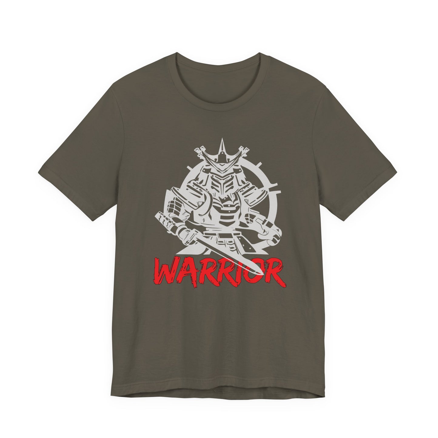 Samurai Warrior Unisex Jersey Tee - Bold Graphic Tee for Empowerment