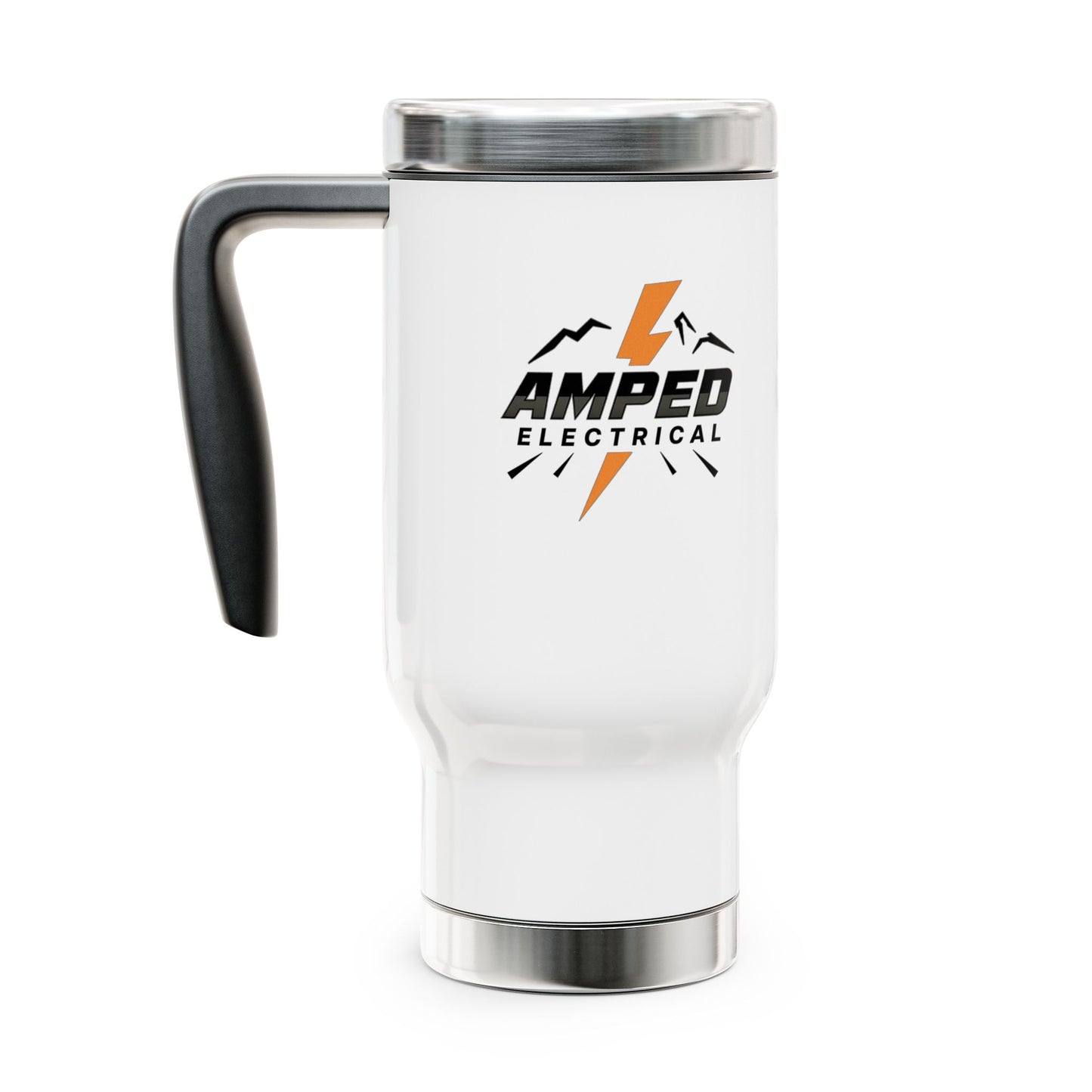 AMPED ELECTRICAL Travel Mug for Coffee Lovers, Insulated Mug, Perfect for Commuting
