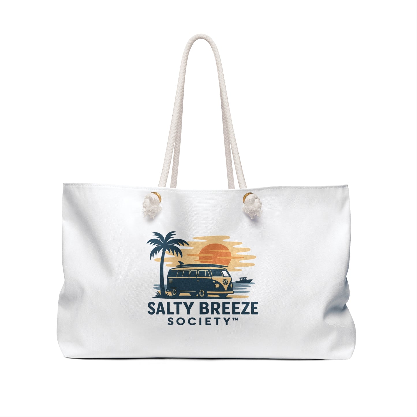 Salty Breeze Society™ Weekender Bag - Perfect for Beach Trips & Travel