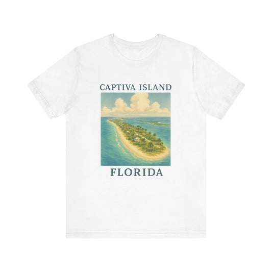 Captiva Island Florida T-Shirt, Vintage Island Tee, Beach Lover's Apparel