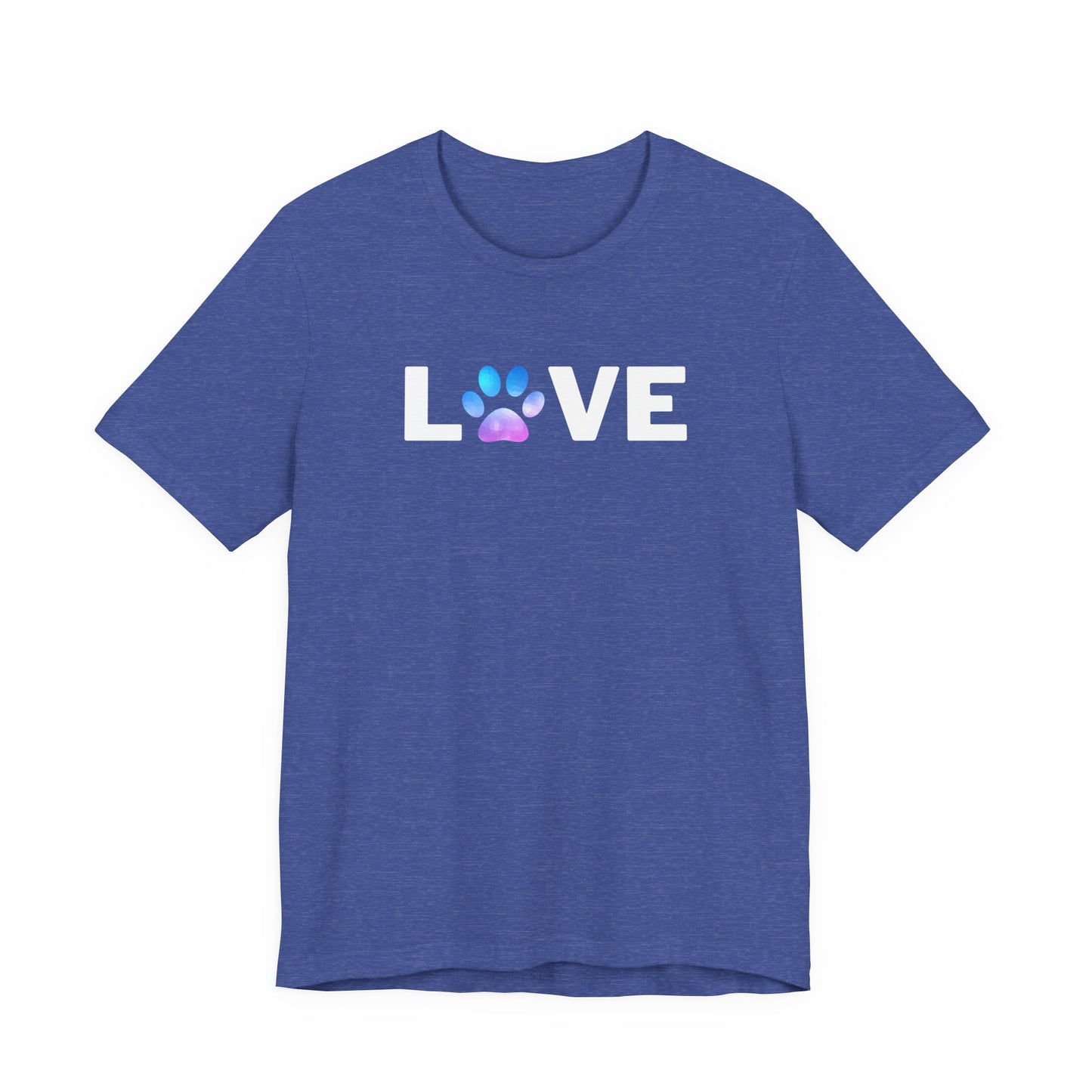 Cute Watercolor Paw Print Unisex Tee - Perfect for Pet Lovers