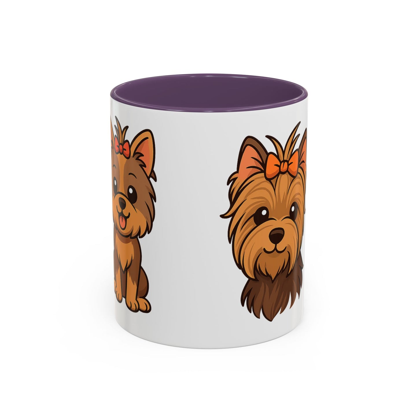 Cute Yorkshire Terrier Accent Coffee Mug - Pet Lover Gift