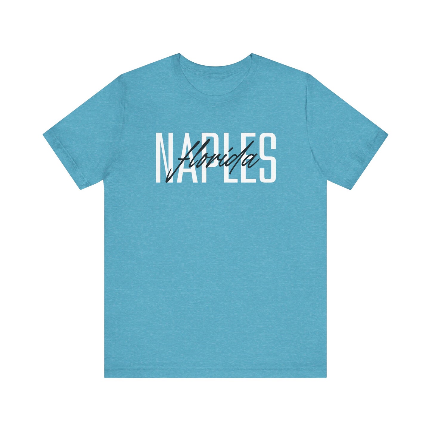 Naples Florida Unisex Tee, Casual Summer Shirt, Vacation Apparel