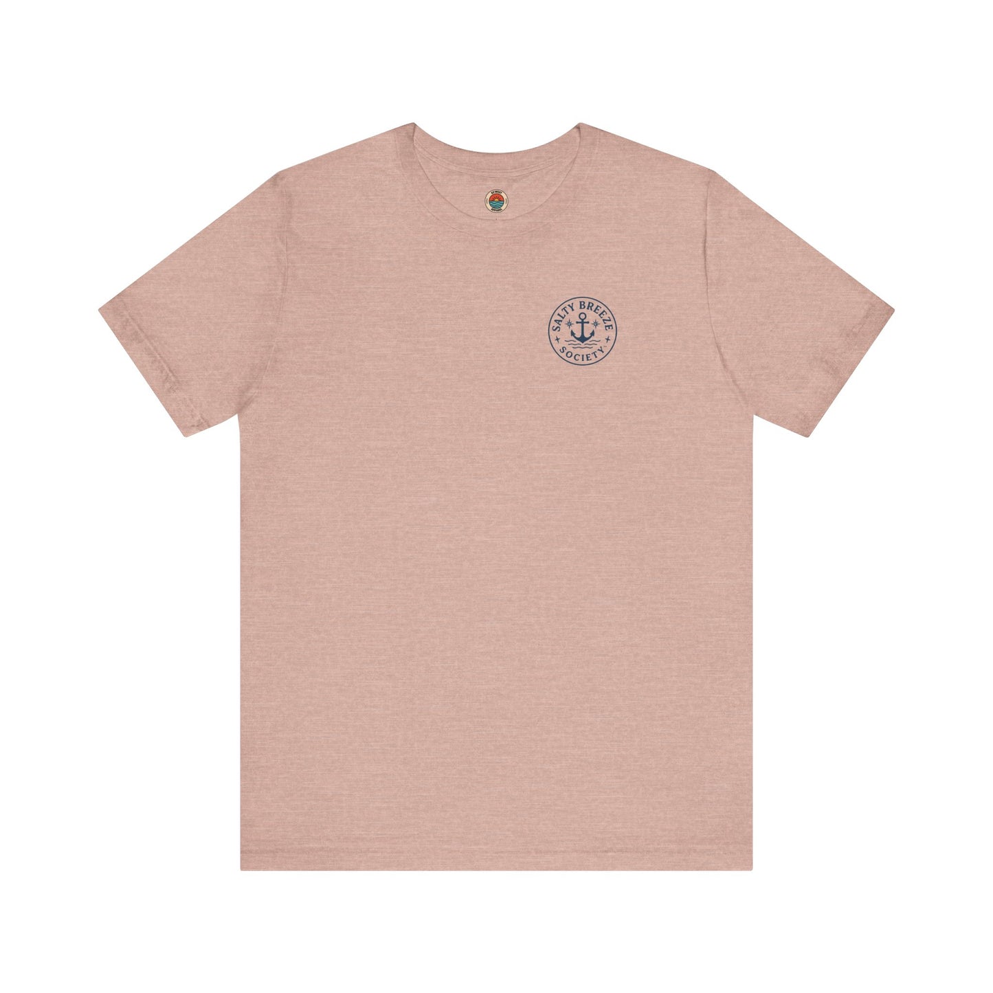 Salty Breeze Society Tee, Center Console Sunset T-Shirt, Summer Vibes Shirt