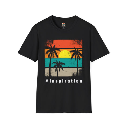 Inspiration Florida Sunset Graphic Unisex Softstyle T-Shirt