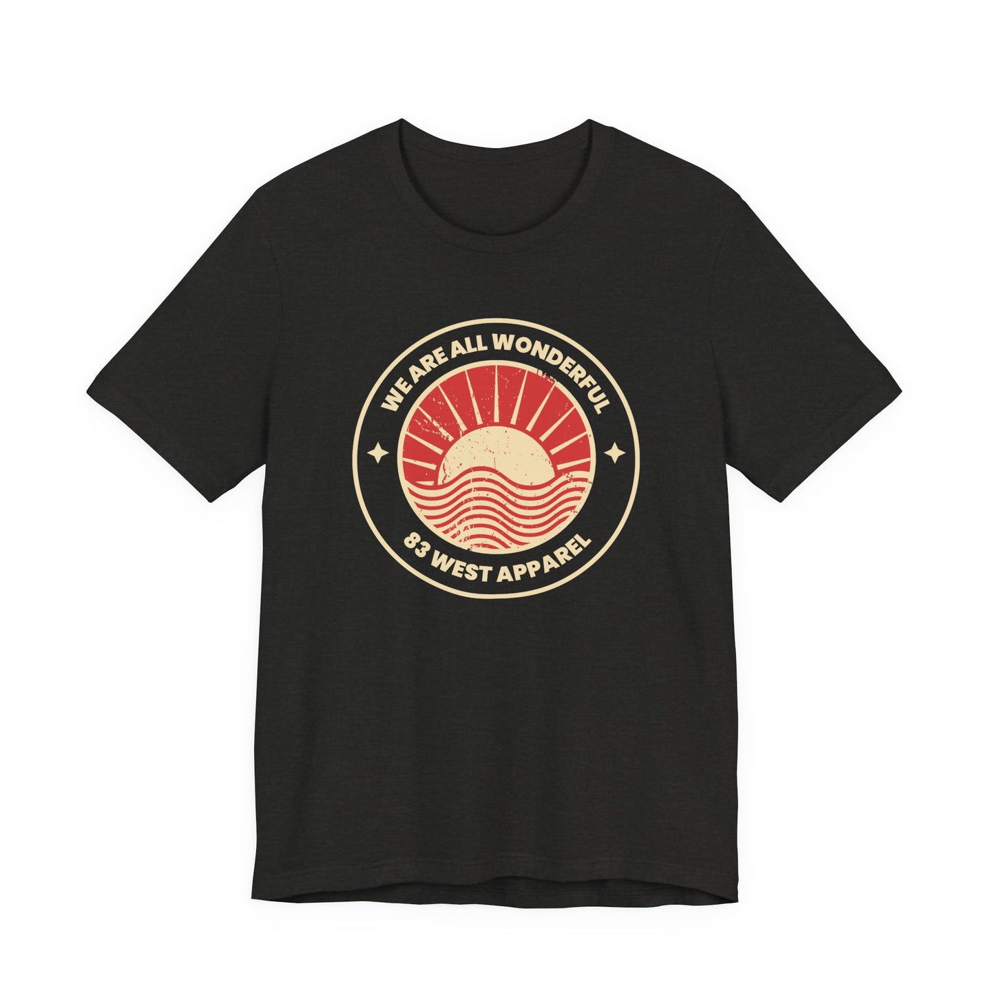 Inspirational Unisex Jersey Short Sleeve Tee - 'We Are All Wonderful'